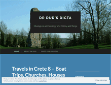 Tablet Screenshot of drdudsdicta.com